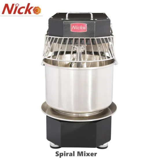 10L Industrial Spiral Dough Mixer for Bakery Bread High Productivity