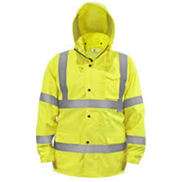 Outdoor heavy duty polyester rainwear