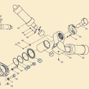 SANY S Valve Concrete Pump Seal Kit - Spare Parts