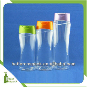 240ml 300ml 400ml squeeze bottle PET plastic bottle shampoo bottle