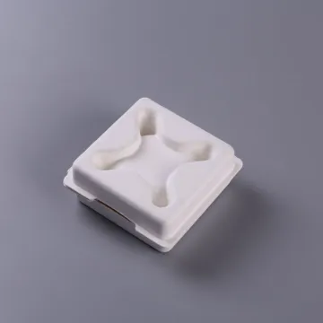 Biodegradable Molded Paper Pulp Cosmetic Packaging Box