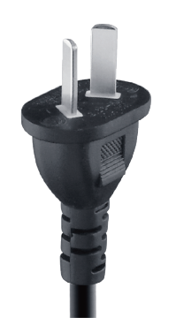 IRAM Argentinischer 2 Pins Stecker mit Kabel Netzkabel für Haushaltsgeräte