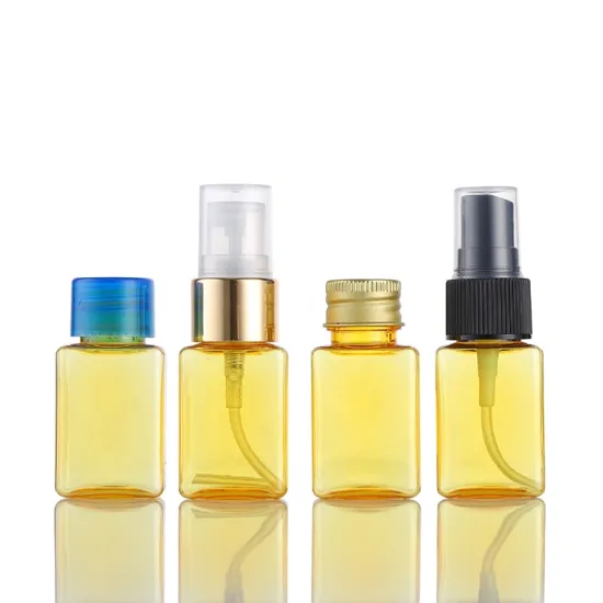 luxury 20ml 30ml 50ml 60ml 100ml empty pet hotel amenity shampoo lotion pump dispenser bottles with disc top cap