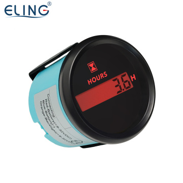 ELING 52mm Engine Hour Meter with Backlight for 12V/24V Vehicles