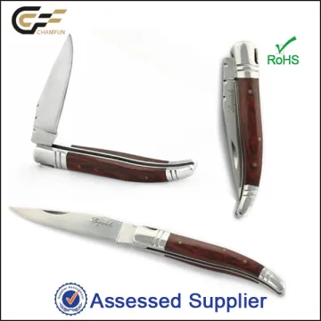 Fantastic Wholesale Stainless Steel Wood Handle Folding Traditional Laguiole Knife