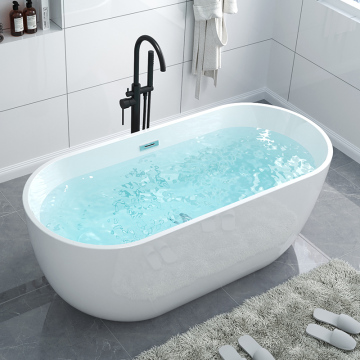 Vasca da bagno acrilica indipendente di hotel e bagni di ammollo all'aperto in vendita