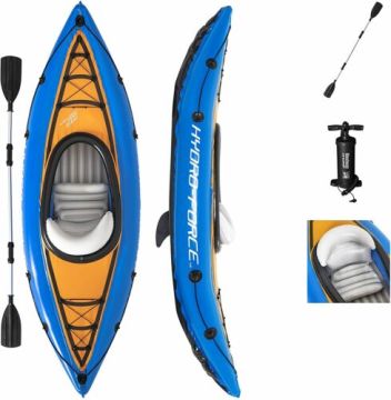 1 person Inflatable portable TPU Water Sports boat Miniature canoe bearing 120kg inflatable kayak