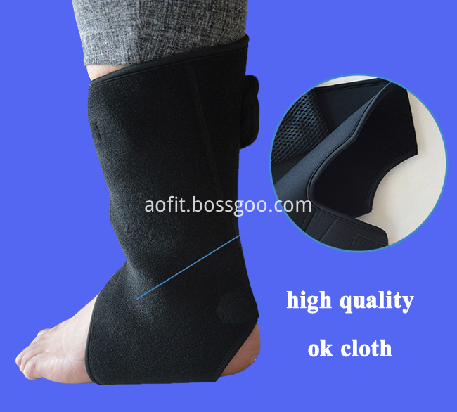 Transparent cheap ankle socks support brace sleeve