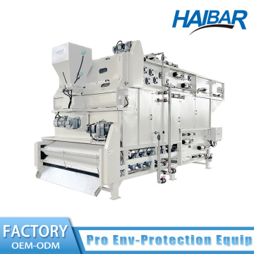 Sludge Deep Dewatering System High-Dryness Belt Press