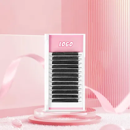 Yunhai Customized WW Shape 3D Effect Clover Lashes: Fluffy Individual Eyelash Extensions