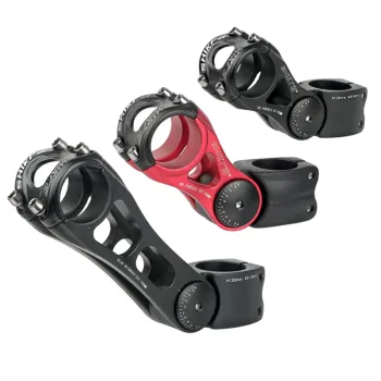 Adjustable Bicycle Stem Riser: 31.8/28.6mm Compatibility with Rise Options of 90/110/145mm for MTB and Power Road Bikes