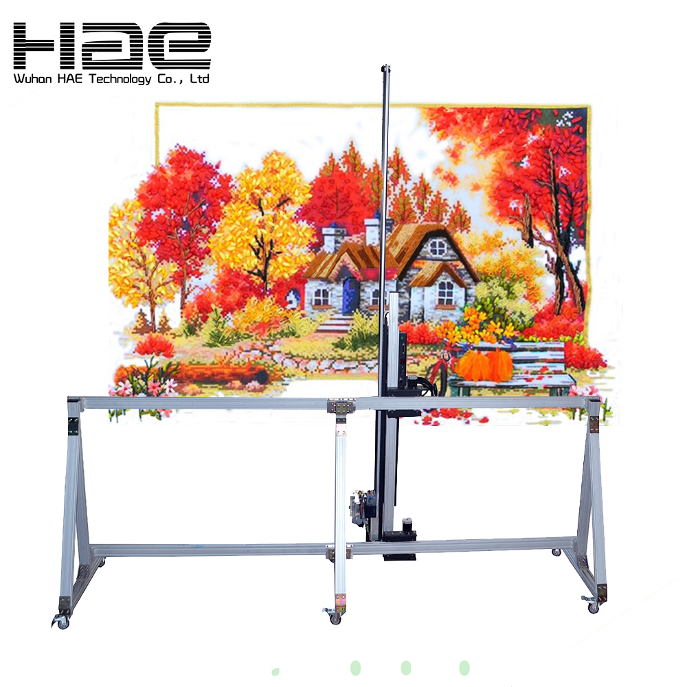 Mural Vertical Operated Wall Printing Machine Zeescape