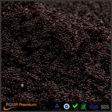 TC008B/ purolite c100 black beads strong acid cation resin