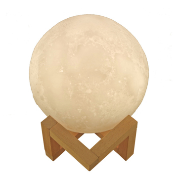 3D Print Moon Lamp with Remote & Touch Control - LED Room Light for Kids Birthday Gift
