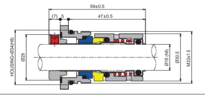 High-Quality Mechanical Seal Brands for Fluid Equipment SV