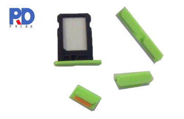 Volume Control Buttons / Sim Card Tray Replacement For Green Iphone 5c