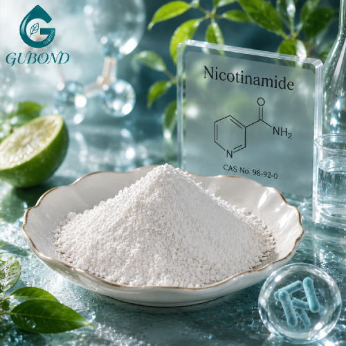 Polvo de ingrediente cosmético de vitamina B3 de nicotinamida