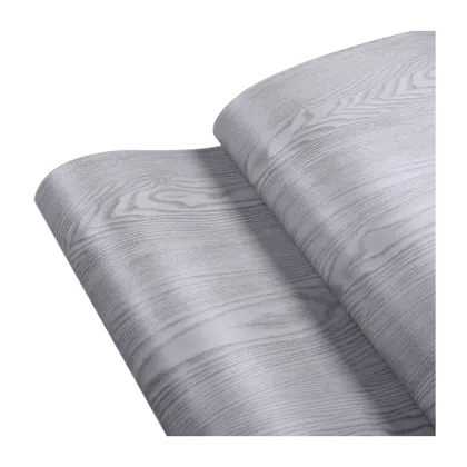 Home Decoration Wood Grain Wallpaper Decoration Interior