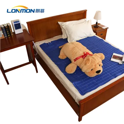 Cooling PVC Mattress Pad for Electric Double Bed 160cmx140cm Sleepwell