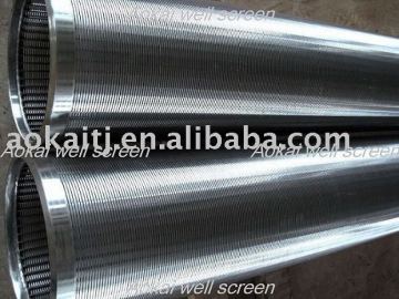 wire wrap V shape screen