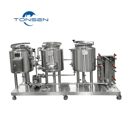 100L Electric Beer Mash Tun Brew Kettle - Mini Beer Factory