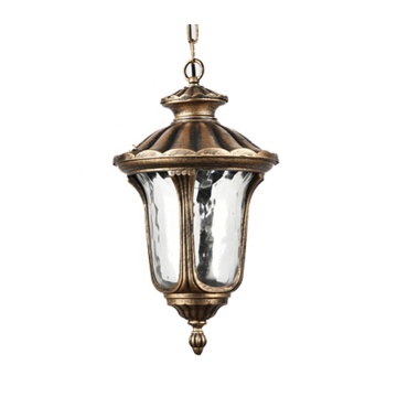 Outdoor Aluminum Pendant Lamp Antique Hanging Lamp