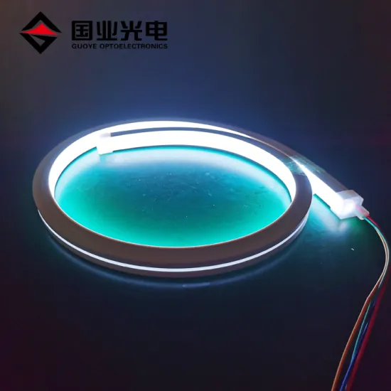 Customized 12x12mm Twistable IP67 Waterproof Silicone RGB Neon Rope Lights