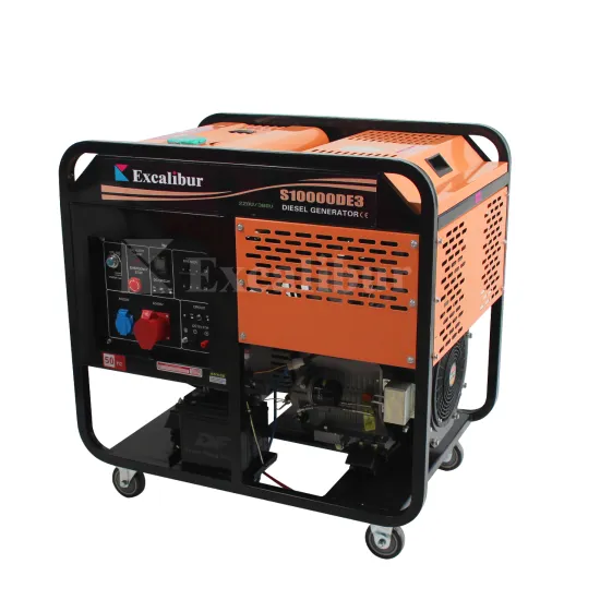 10kVA-13kVA 9KW-15KW Air-Cooled Two Cylinder Home Diesel Generator