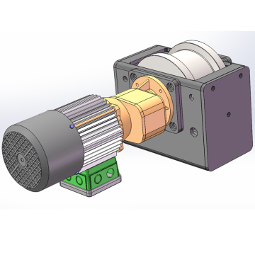 Europe Style Modular Wheel Block with ABM Geared Motor - Factory Price