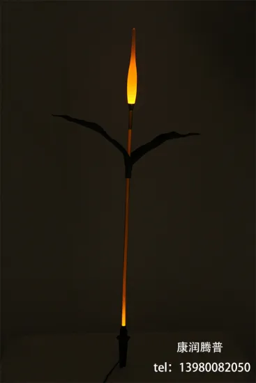 Customized Water-drop-like Reed Lights With  Glow limb