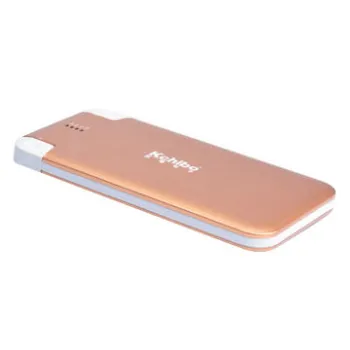 Thin Power Bank for Mobile Phones with 6900mAh Capacity, Portable and Stylish Design