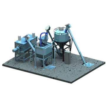 Trang trại động vật Feed Mill 500-1000 kg/h Dây chuyền sản xuất viên nhỏ để bán