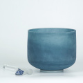 Q're Sound Healing Blue Crystal Bol Bowl