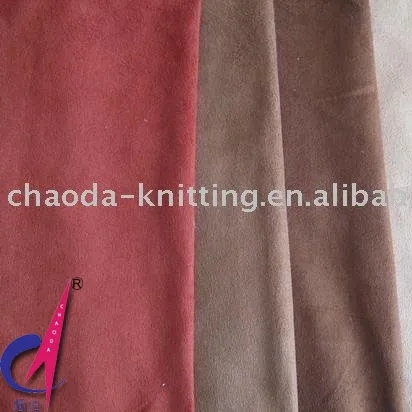 warp knitting suede fabric