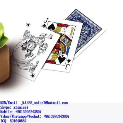 XF Aladdin Paper Poker Magic Cheat Playing Cards With Invisible Ink Markings For Poker Devices