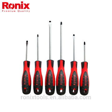 RONIX Herramientas de mano de alta calidad de acero 2017 Fábrica de venta directa de suministro directo DESTORNILLADOR SET RH-2916