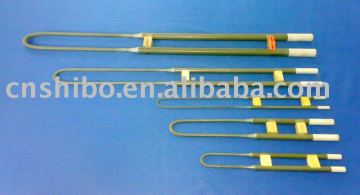 1700C U shape MoSi2 heating rods/molybdenum disilicide heating rods