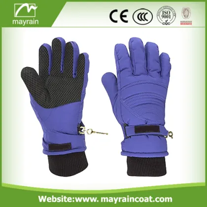 Adult Five Fingers Ski Waterproof Gloves