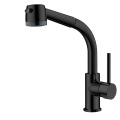 Pull Out Matte Black Kitchen Faucets With Spray