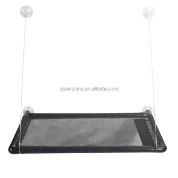 Portable Cat Window Perch - Pet Hammock Bed with Powerful Suction Cups