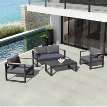 Modern Outdoor Table and Chairs Set for Patio