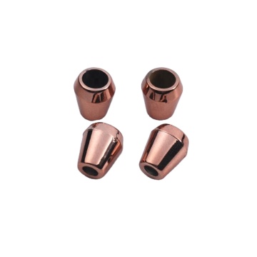 Plated Toggle Stopper for Draw Cord Swimwear: KE10009