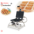 commercial electric rotary belgian waffle machine with high quality for sale