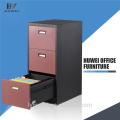 Vertical file cabinet office 3 drawer cabinet