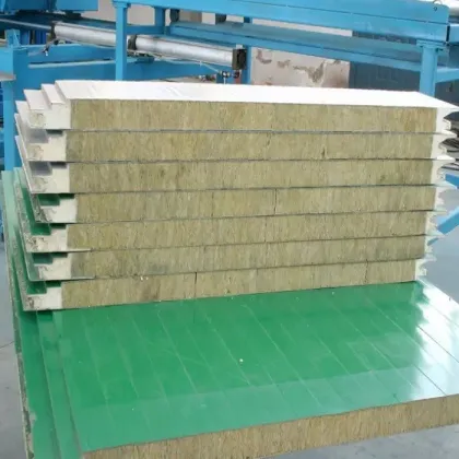 rockwool sandwich board production line