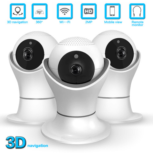 Indoor Night Vision 1080P Fisheye Wifi IP Camera