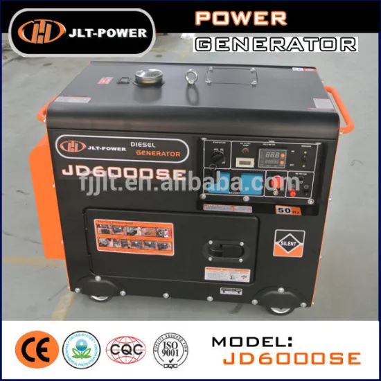 Factory price silent type 5KW diesel generator set with auto start