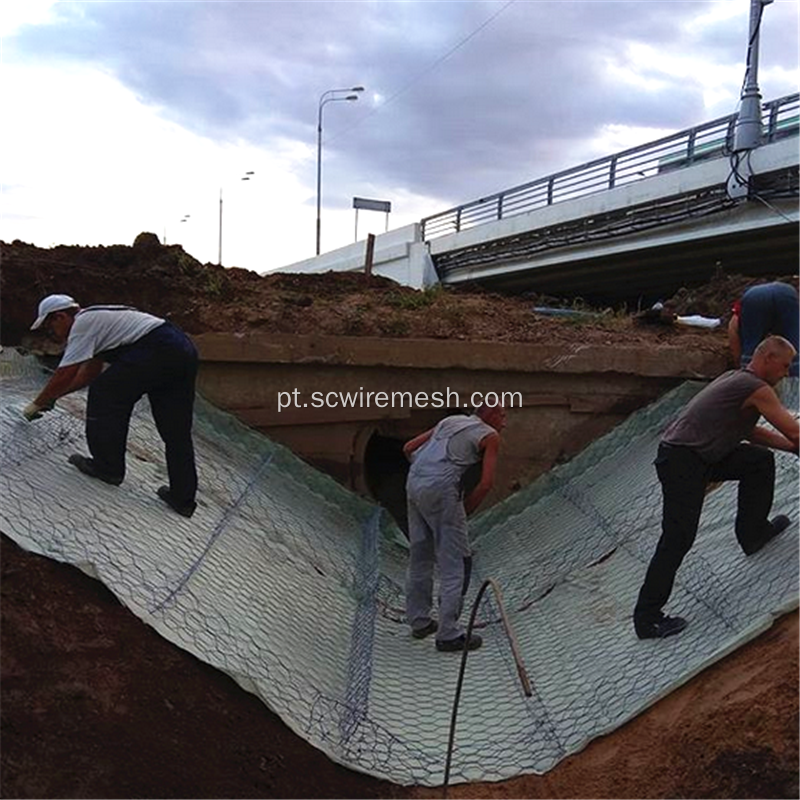 Colchão Gabion / parede de pedra colchão Reno