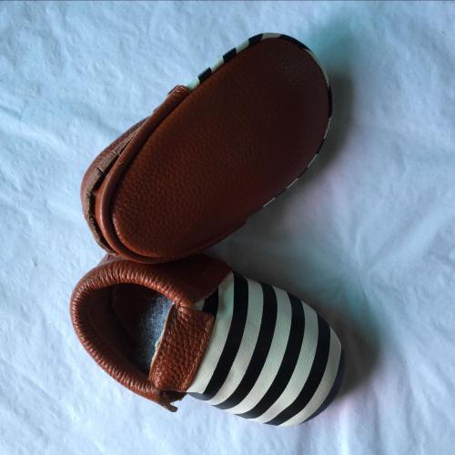 billiga pojke läder baby skor
