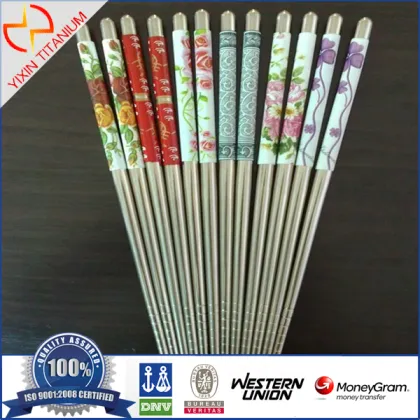 Titanium Chopsticks with Ceramic Handle